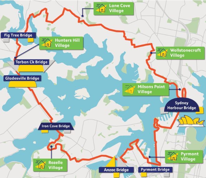 Something to do in Sydney in Oct - 7 Bridges Walk