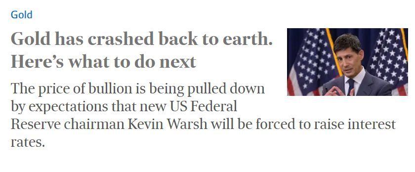 AFR Gold Headline - Are we there yet ?