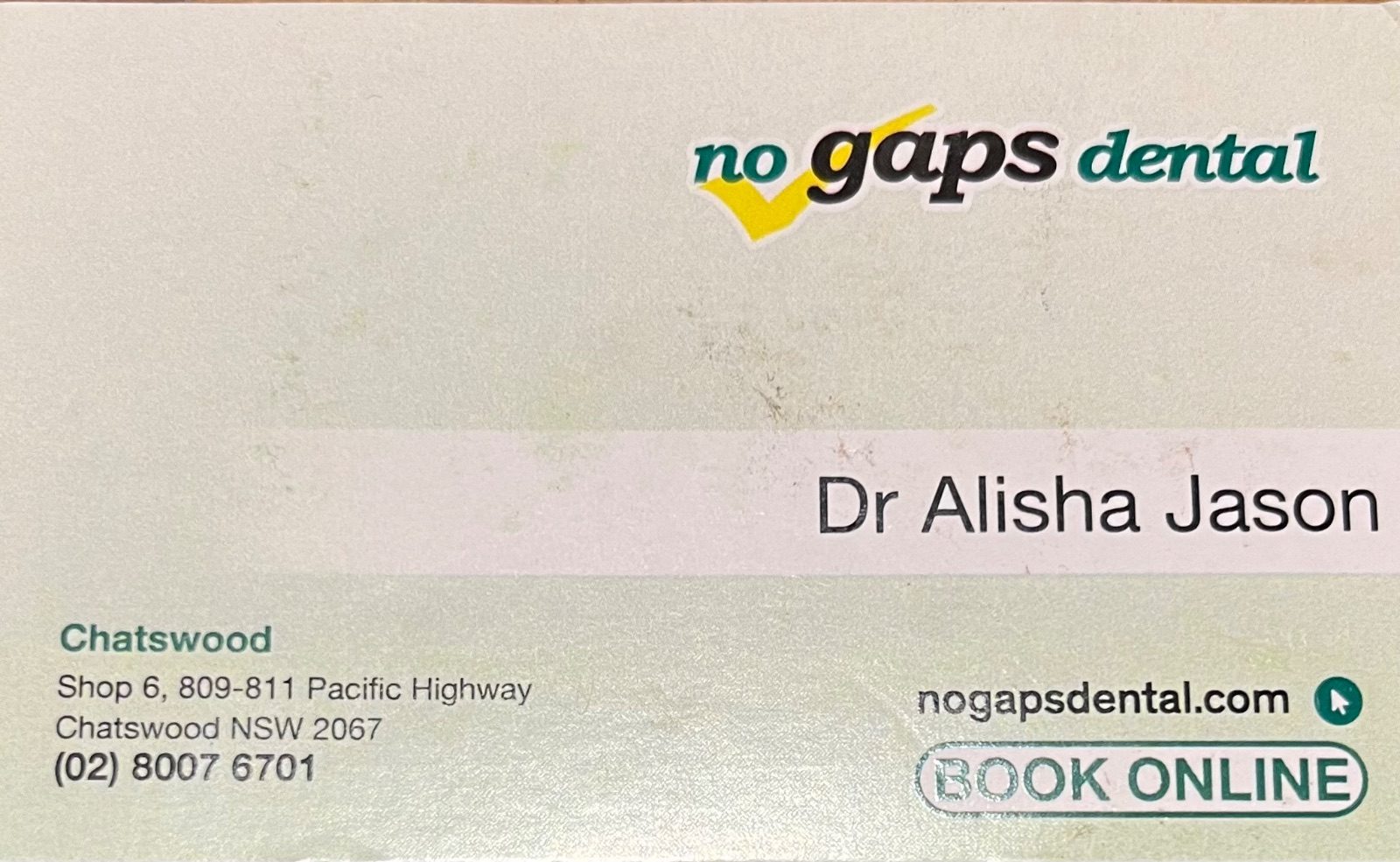 Dentist with Magical Healing Touch - Dr Alisha Jason